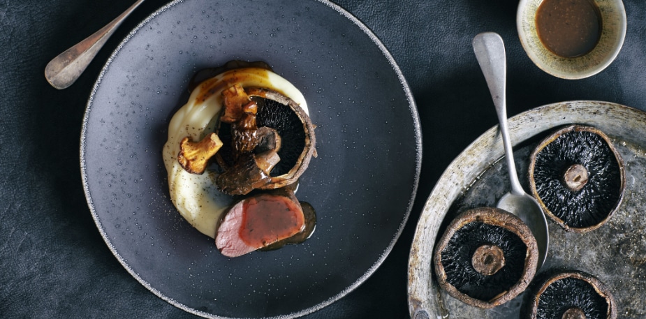 Wild met een moderne saus